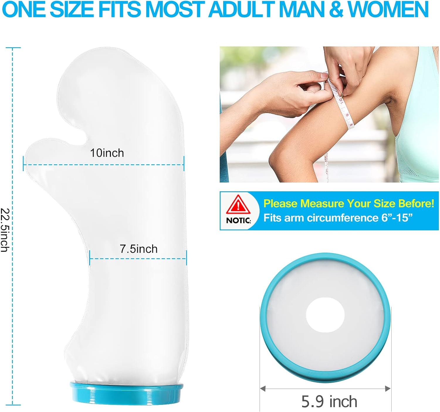 SL2101 A good helper for showering after surgery, waterproof protection in one step!